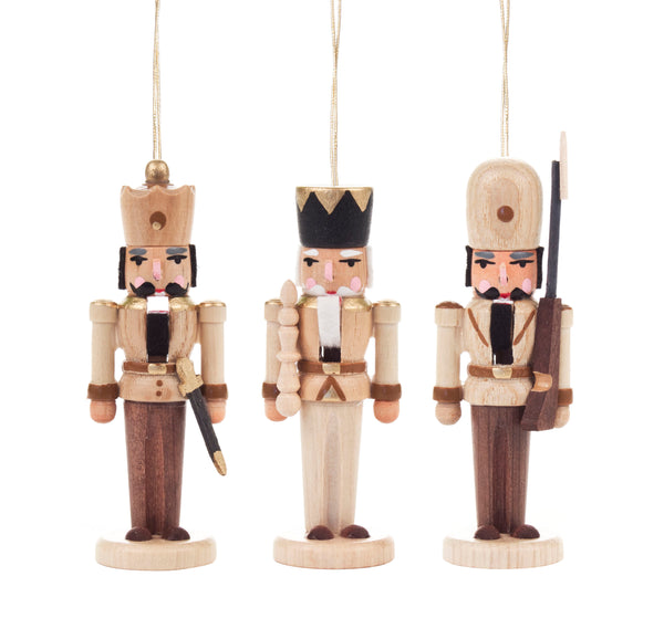 Hand Carved German Nutcracker Ornaments