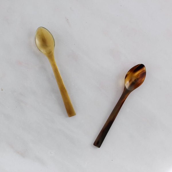 Horn Condiment Spoons