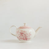 Burleigh Pink Asiatic Pheasants Large Teapot