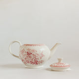Burleigh Pink Asiatic Pheasants Large Teapot