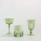 Sage Turkish Coupe Glassware