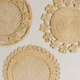 Lacey Handwoven Braided Placemat