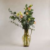 Royal Fumé Mouth Blown Recycled Glass Carafe