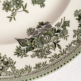 Dark Green Asiatic Pheasants Medium Plate