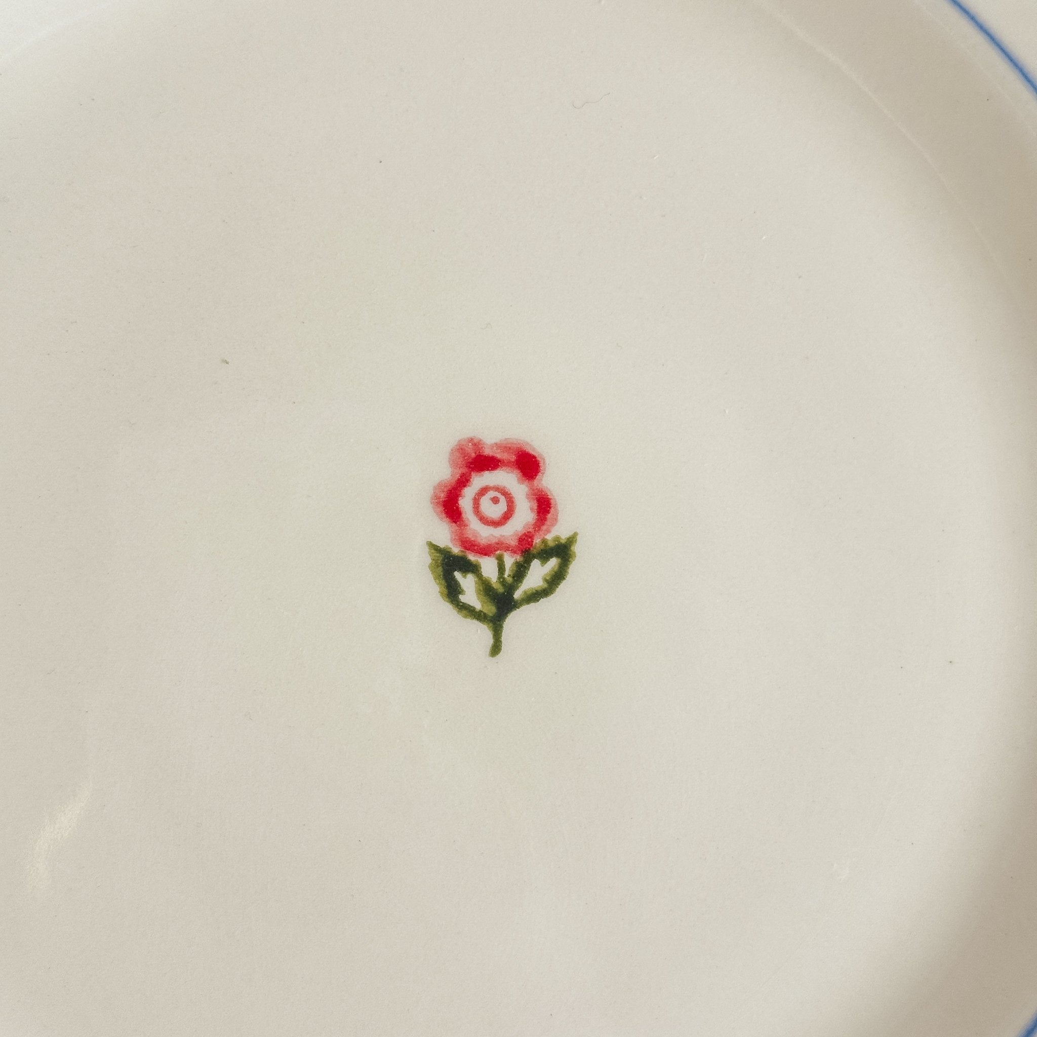 Brixton Scattered Rose Dessert Plate - Faire Living