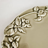 Mint Leaf Plate by Marumitsu Pottery Japan