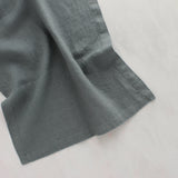 Linen Table Runner in Blue Fog 16x59