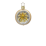Inge-Glas Gold Reflector Ornaments