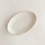 Tutu Scalloped Oval Baking Platter