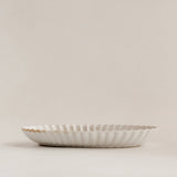 Tutu Scalloped Oval Baking Platter