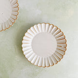 Fluted Japanese Porcelain Side Plate - Faire Living