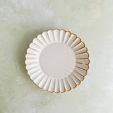 Fluted Japanese Porcelain Side Plate - Faire Living