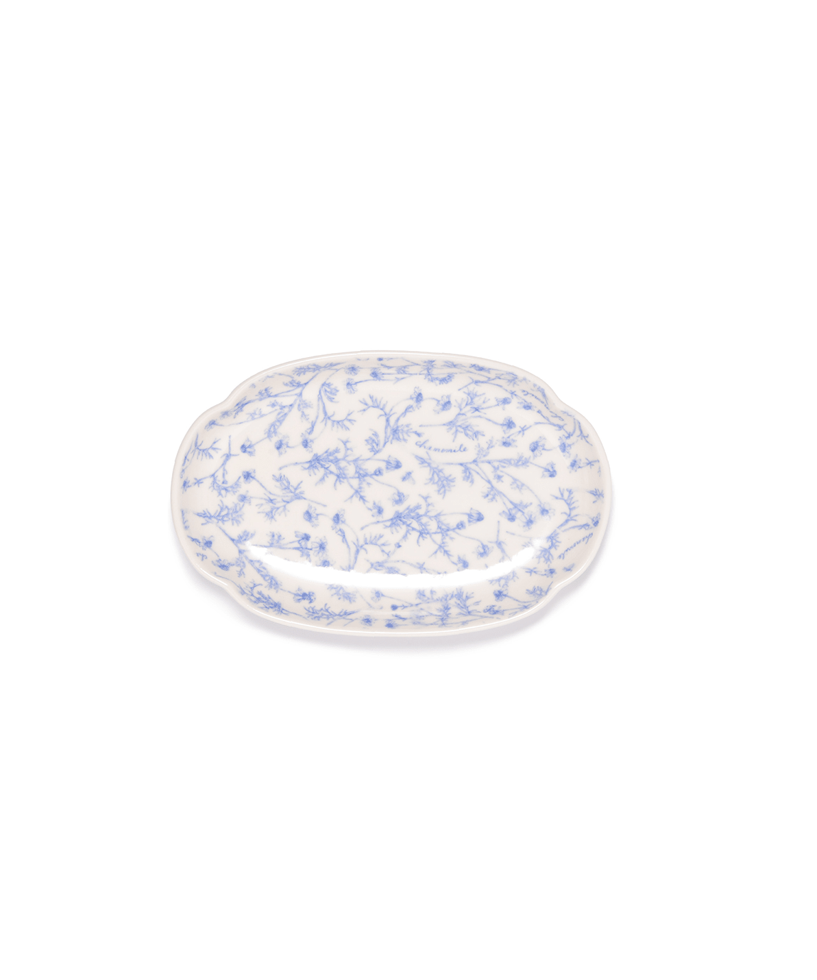 Chamomile Porcelain Oval Plate - Faire Living