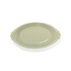 Acanthus Oval Baking Dish Sage Green - Faire Living