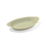 Acanthus Oval Baking Dish Sage Green - Faire Living