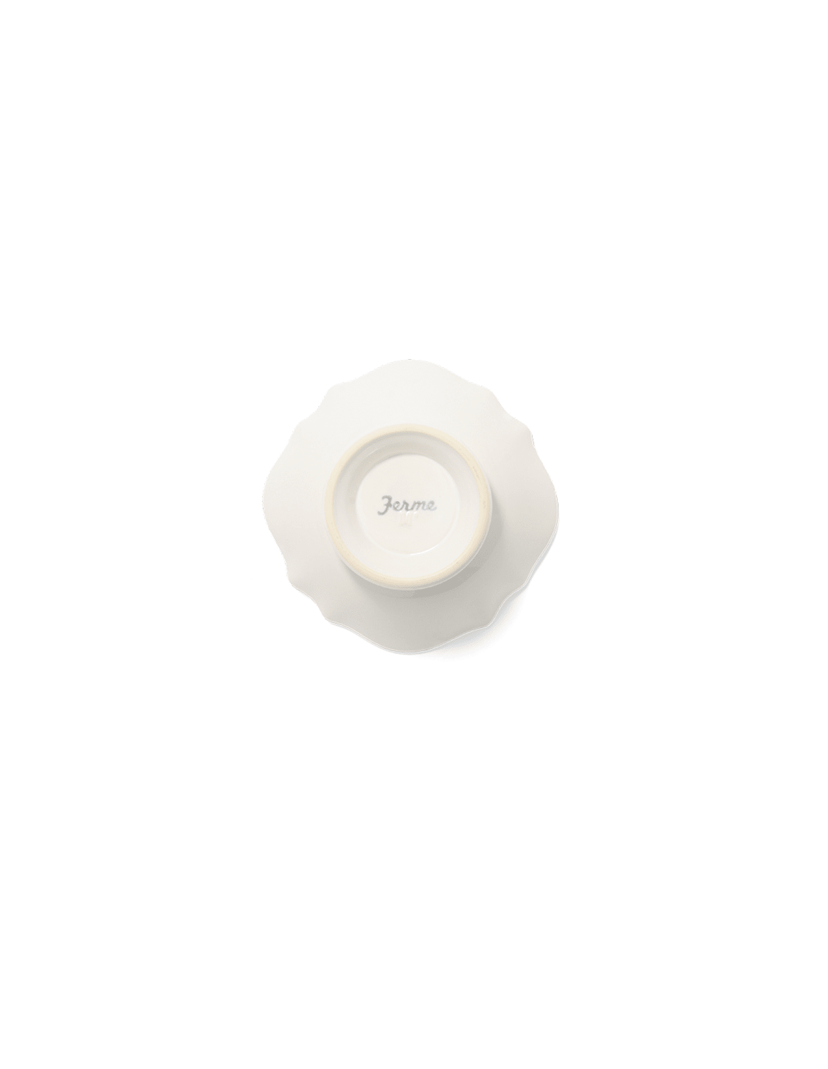 White Fluted Petite Compote Bowl - Faire Living