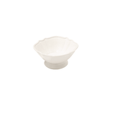 White Fluted Petite Compote Bowl - Faire Living