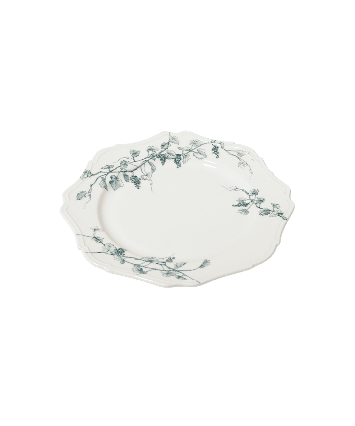 Navy Japanese Grapevine Plate - Faire Living
