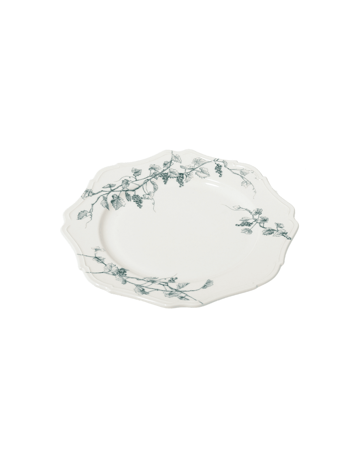 Navy Japanese Grapevine Plate - Faire Living