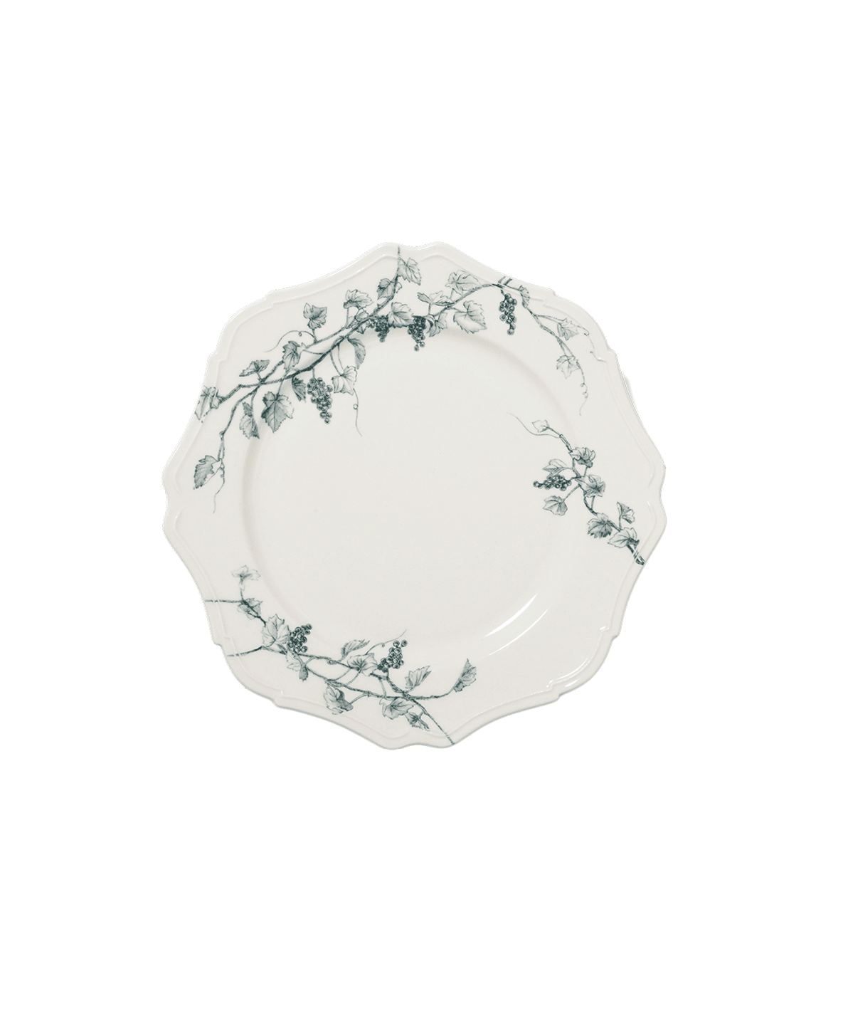 Navy Japanese Grapevine Plate - Faire Living