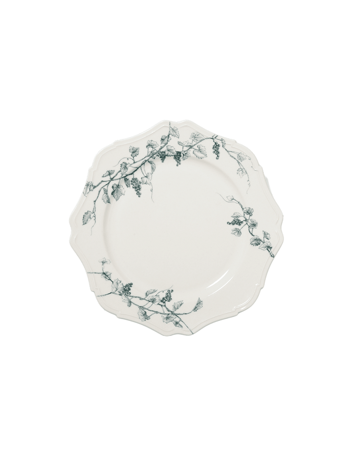 Navy Japanese Grapevine Plate - Faire Living