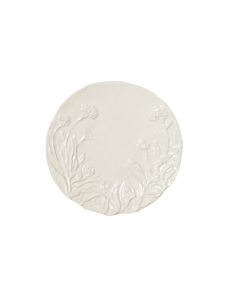 Wildflower Japanese Earthenware Petite Plate