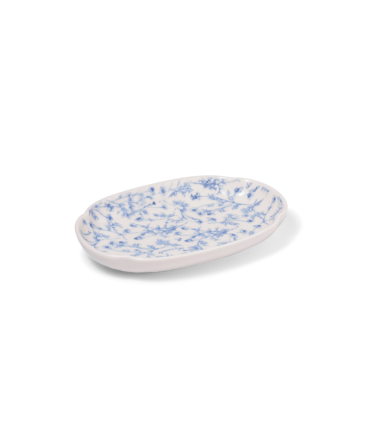 Chamomile Porcelain Oval Plate - Faire Living