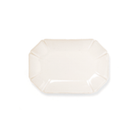 Hitohana White Ceramic Appetizer Plate - Faire Living