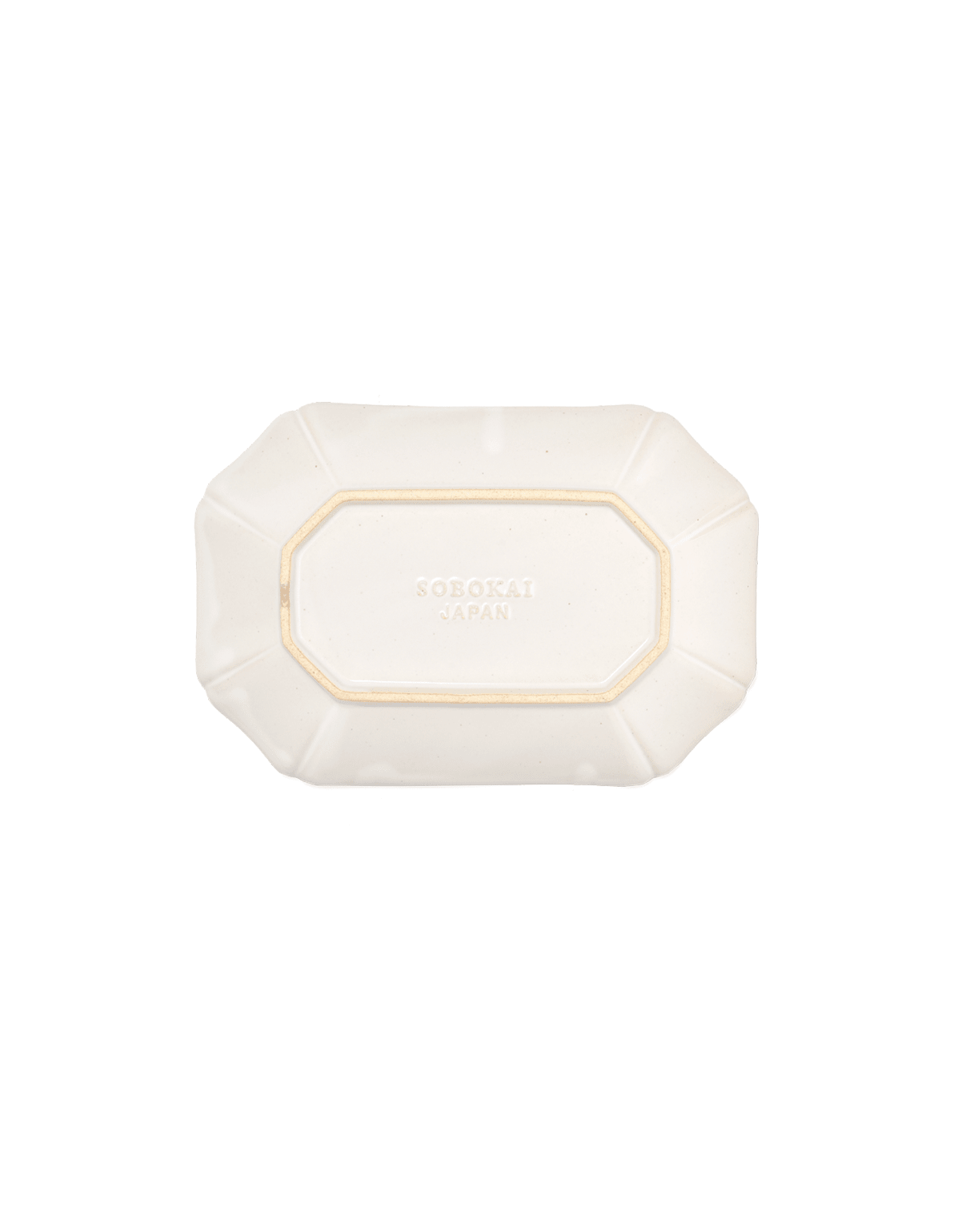Hitohana White Ceramic Appetizer Plate - Faire Living