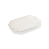 Hitohana White Ceramic Appetizer Plate - Faire Living