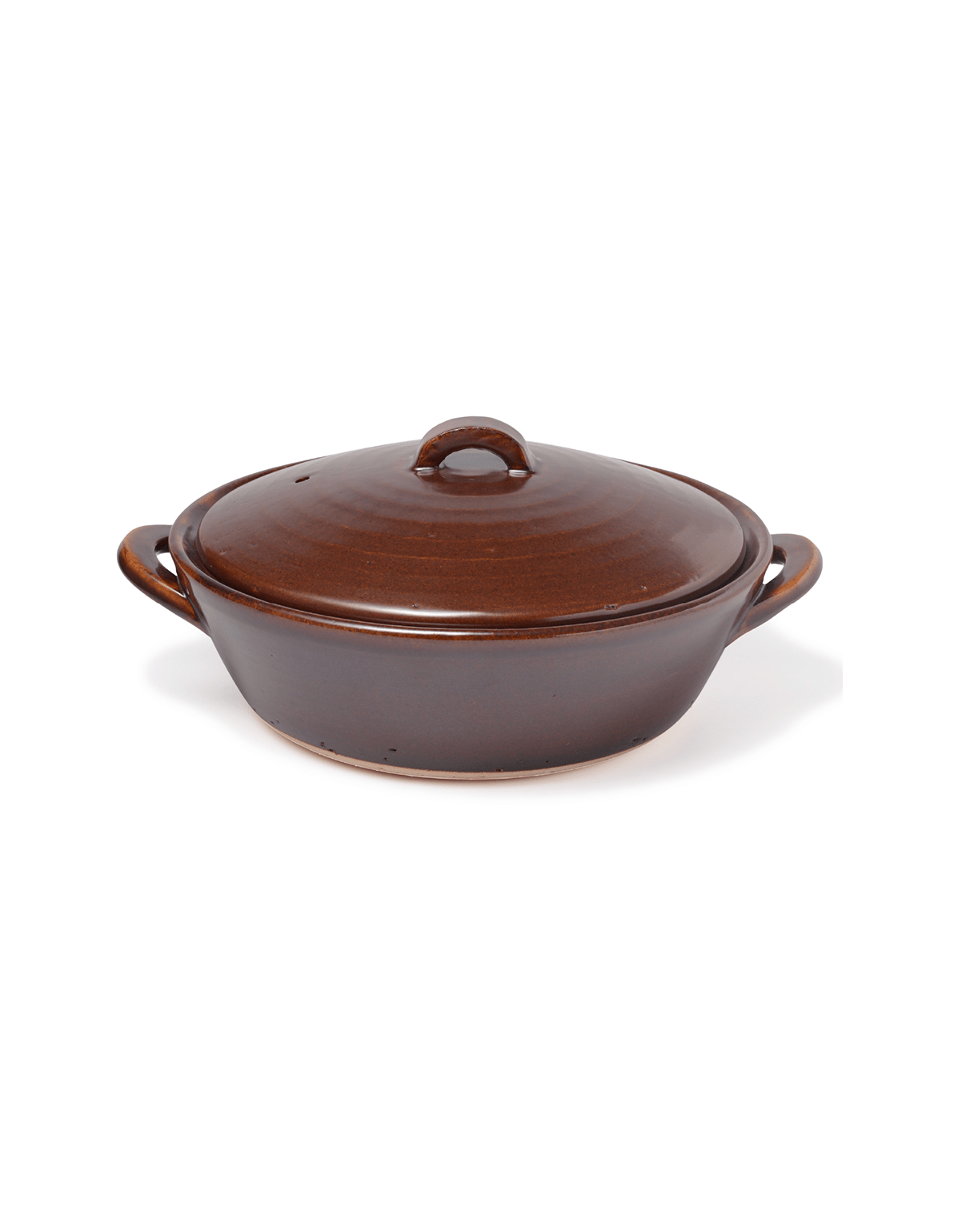 Small Daube Japanese Stoneware Hot Pot Brown - Faire Living