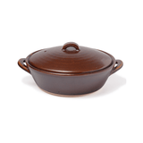 Small Daube Japanese Stoneware Hot Pot Brown - Faire Living
