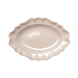 Manoir Grey Scalloped Japanese Stoneware Platter - Faire Living