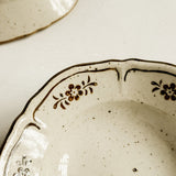 Cachet Hand Painted Floral Bowl