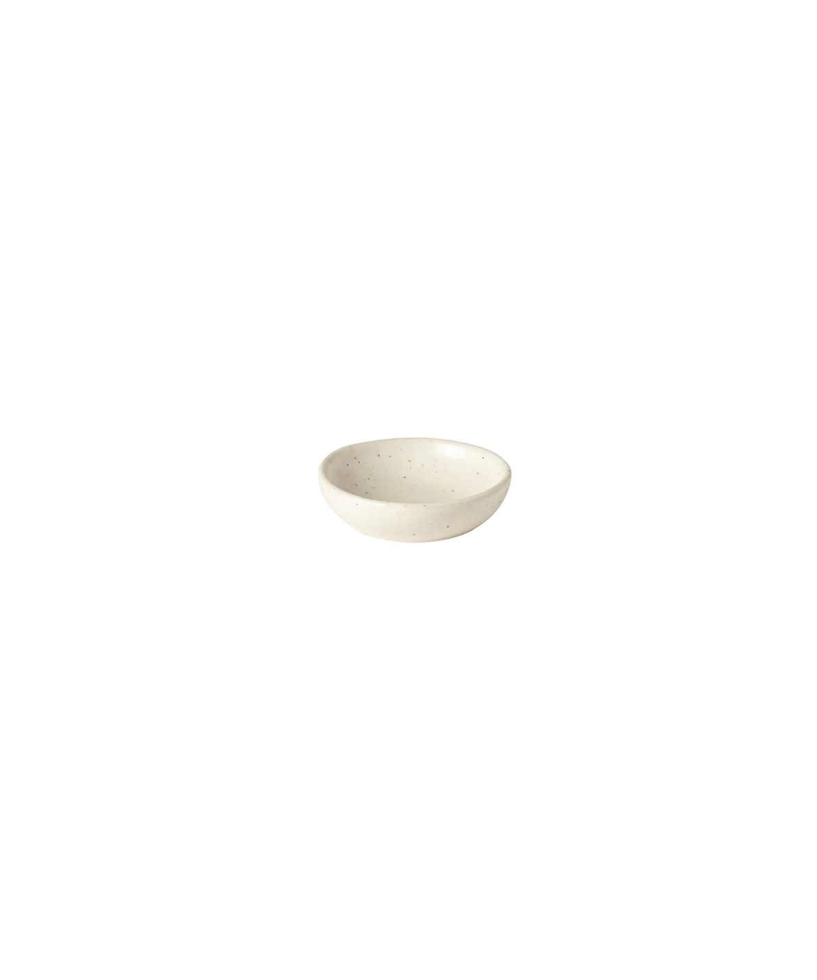 Small vanilla speckled stoneware ramekin for butter or dips