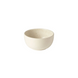 Small vanilla speckled stoneware fruit bowl