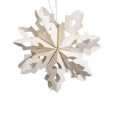 Scandinavian Paper Cut Snowflake Ornament No. II