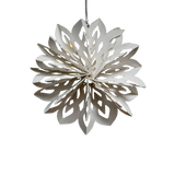 Scandinavian Paper Cut Snowflake Ornament No. I