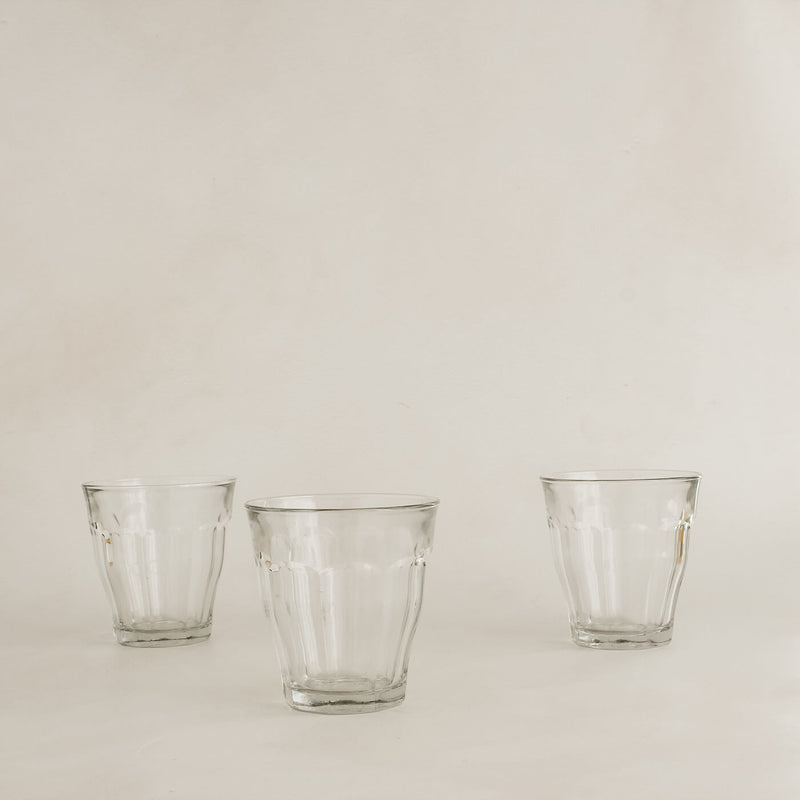 French Glass Tumbler in Clear 250ml