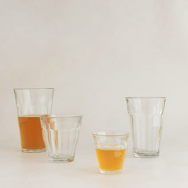 French Glass Tumbler in Clear 250ml