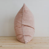 24x24 Belgian Linen Pillow in Dusty Rose