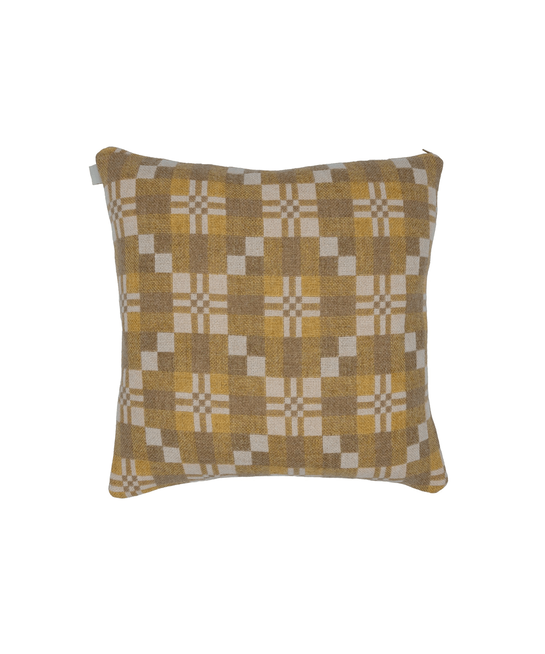 St Davids Cross Welsh Wool Cushion Cover in Shore - Faire Living