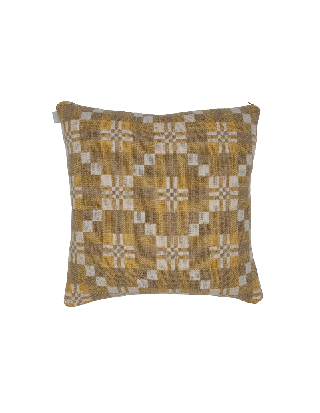 St Davids Cross Welsh Wool Cushion Cover in Shore - Faire Living