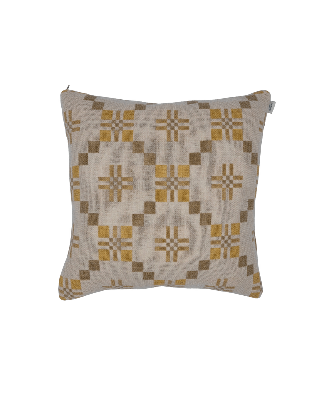 St Davids Cross Welsh Wool Cushion Cover in Shore - Faire Living