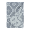 St Davids Cross Welsh Wool Throw in Skye - Faire Living