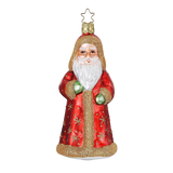 St. Nick Red — Inge-Glas German Ornament