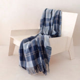 Recycled Wool Blanket in Bannockbane Tartan