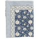 Tangier Blue Cotton Block Print Tablecloth - Faire Living