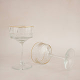 Clear Turkish Glass Coupe Set