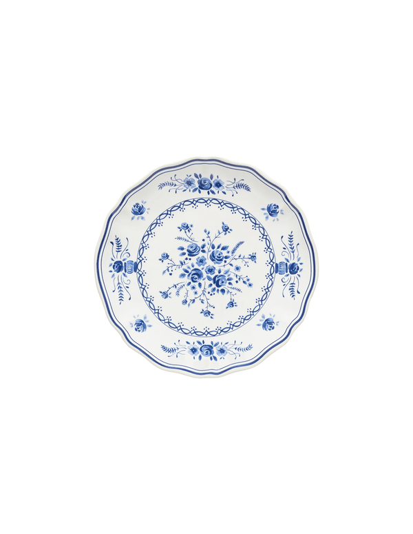 Filet Blue Floral Small Plate - Faire Living